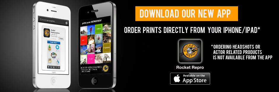 Download our Rocket Repro App for iPhone or iPad